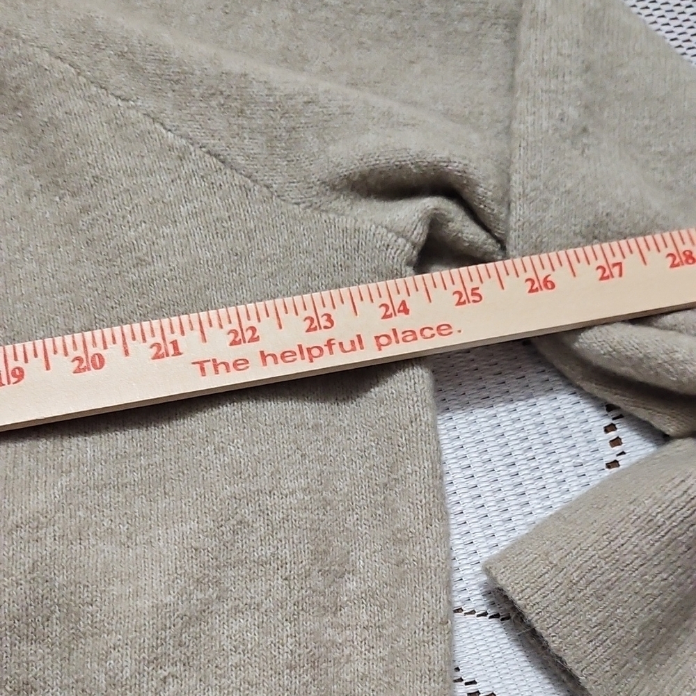 NWT H&M Tan Cowl Neck Sweater - Picture 7 of 10